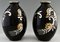 Art Deco Ceramic Vases, 1931, Set of 2 5