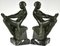 Art Deco Bookends, 1930, Set of 2 2