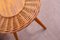 Mid-Century Rattan Stool by Jan Kalous for Úluv, Former Czechoslovakia, 1960s 9