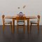 Mesa de comedor extensible danesa minimalista vintage de teca, años 60, Imagen 7
