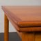 Vintage Danish Minimalist Square Teak Extendable Dining Table, 1960s 10