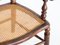 Caned Faux Bamboo Armchair 9