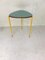 Small Triangular Dining Table, Italy, 1950s, Image 4