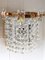 Lampade da parete in cristallo al piombo di Maderna, anni '60, set di 2, Immagine 7