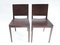 Vintage Chairs in Stained Ash by Gunter Lambert, Set of 2 1