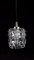 Austrian Chrome and Glass Hanging Light from Kalmar, 1970s, Image 2