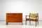 Set of Scandinavian Easy Chairs with Teak and Leather by Westnofa, 1960s, Image 4