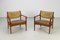Scandinavian Easy Chairs with Teak and Leather by Westnofa, 1960s, Set of 2 3