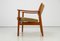 Set of Scandinavian Easy Chairs with Teak and Leather by Westnofa, 1960s, Image 13