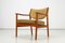 Scandinavian Easy Chairs with Teak and Leather by Westnofa, 1960s, Set of 2 6