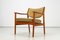 Set of Scandinavian Easy Chairs with Teak and Leather by Westnofa, 1960s, Image 6