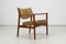Set of Scandinavian Easy Chairs with Teak and Leather by Westnofa, 1960s, Image 10