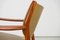 Set of Scandinavian Easy Chairs with Teak and Leather by Westnofa, 1960s, Image 11