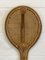 Bamboo and Wicker Tennis Racket-Shaped Coat Hanger, 1970s, Image 5