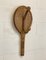 Bamboo and Wicker Tennis Racket-Shaped Coat Hanger, 1970s, Image 1