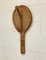 Bamboo and Wicker Tennis Racket-Shaped Coat Hanger, 1970s 3