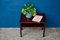 Italian Teak Console Table, 1960s 4