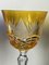 Italian Colored Crystal Glasses, 1950s, Set of 6 11