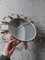 Vintage Spiegel mit Sonnenschliff aus Messing 10