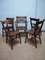 Oxford Windsor Bow Bar Back Chairs, 1850s, Set of 5 6