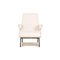 White Fabric Arflex Armchair with Stool from Delfino, Set of 2, Image 6
