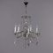 Five-Light Chandelier with Crystal and Molato Glass, Image 1