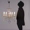 Five-Light Chandelier with Crystal and Molato Glass 2