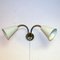 Swedish Brass and Metal Wall Lamp from Böhlmarks, 1940s 9