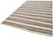 Tapis Kilim en Chanvre Beige, 2000s 3