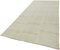 Tapis Kilim en Chanvre Beige, 2000s 3