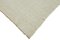 Tapis Kilim en Chanvre Beige, 2000s 3