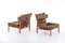 Vintage Inca Easy Chairs by Arne Norell, 1970s, Set of 2 8