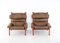 Vintage Inca Easy Chairs by Arne Norell, 1970s, Set of 2 12