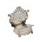 Small Silver Salt Shaker Throne, Russia, Late 19th Century, Image 1