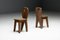 Brutalist Art Populaire Mountain Chairs, France, 1950s, Set of 4, Image 7
