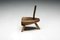 19th Century Folk Art Monoxylite Tripod Hearth Chair, France 6