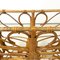 Mid-Century Modern Italian Magazine Rack in Woven Rattan with Handle, 1960s, Image 9