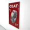 Mid-Century Modern Italian Graphic Ceat Advertising Sign, 1950s 3