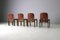 Modell 121 Esszimmerstühle von Afra & Tobia Scarpa für Cassina, 1965, 4er Set 2