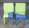 Laleggera Painted Chairs by Michelangelo Pistoletto for Alias, 2009, Set of 4, Image 7