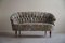 Curved Sofas with Floral Fabric, 1920s, Set of 2, Image 4