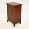 Antique Edwardian Satinwood Inlaid Chest of Drawers, 1900s 4