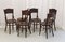 Vintage Bentwood Bistro Chairs from Fischel 1920s. Set of 6 14