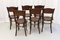 Vintage Bentwood Bistro Chairs from Fischel 1920s. Set of 6 17