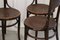 Vintage Bentwood Bistro Chairs from Fischel 1920s. Set of 6 4