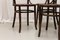 Vintage Bentwood Bistro Chairs from Fischel 1920s. Set of 6 9