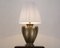 Lámpara de mesa estilo Imperio, Italia, años 90, Imagen 2