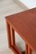 Tavolino da caffè rettangolare e tavolini a incastro, anni '60, set di 3, Immagine 15