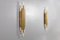 Brass Wall Lights by Sciolari, 1980s, Set of 2, Image 3