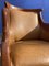 Empire Style Carved Leather Armchair 6